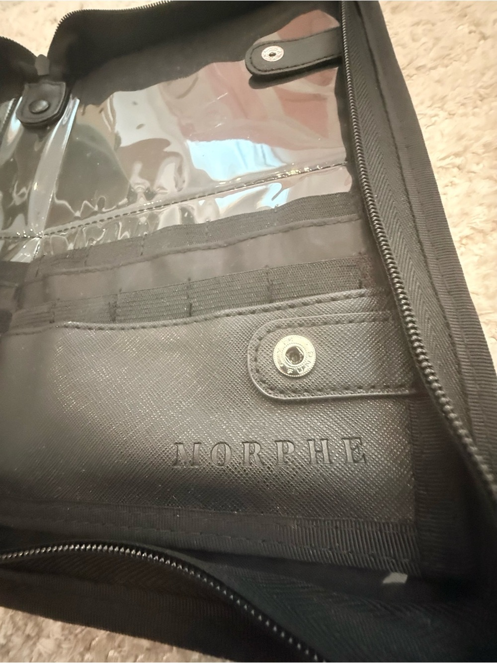 NWOT - Morphe Make-Up Brush Monogrammed Travel Organizer - Picture 5 of 5